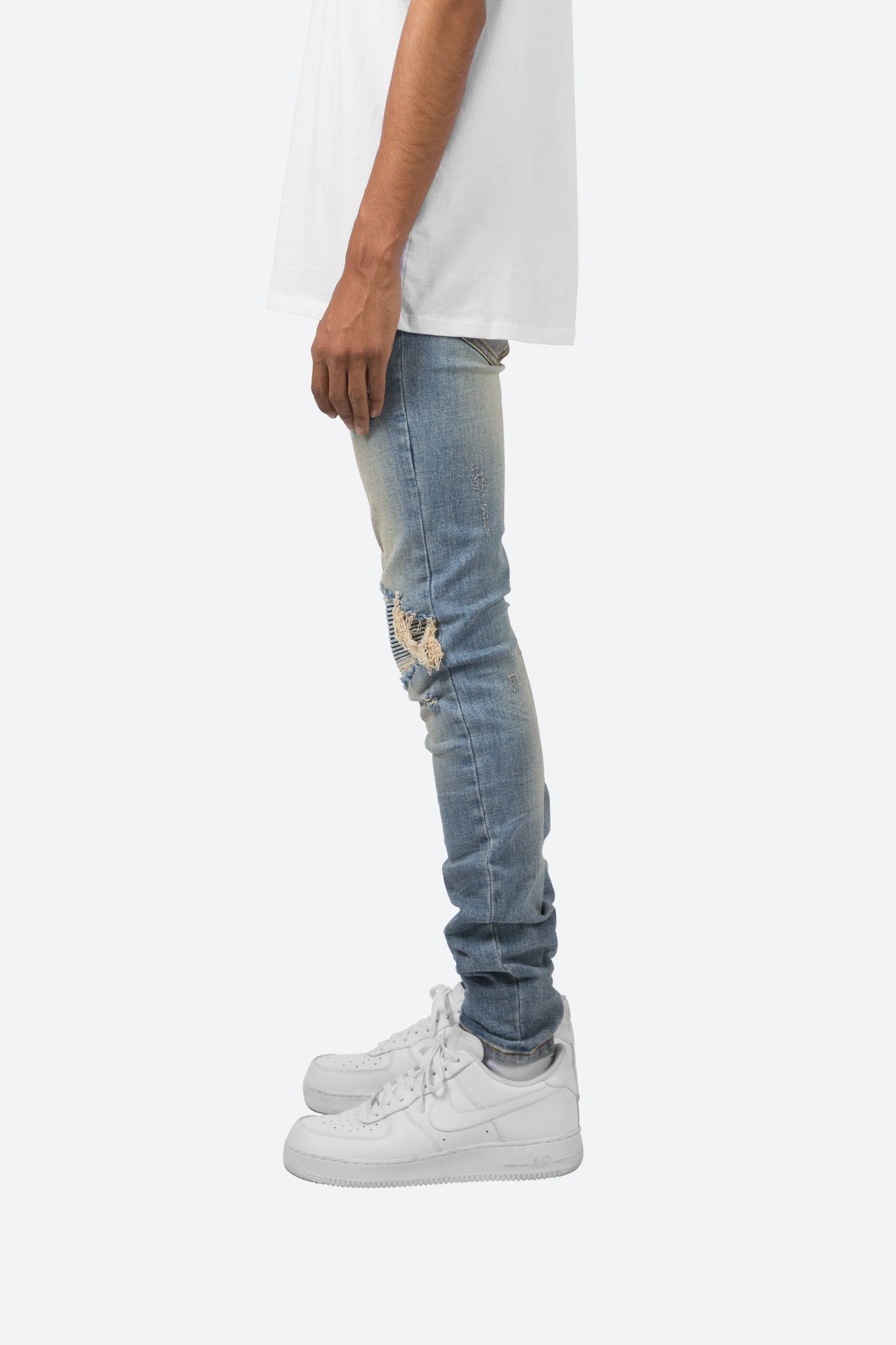 X162 Skinny Denim - Blue sold by MNML product image thumbnail 4