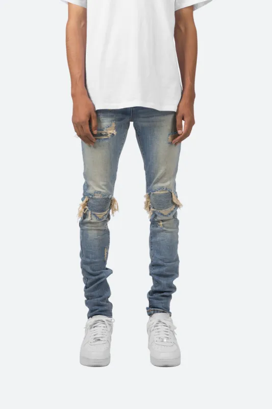X162 Skinny Denim - Blue sold by MNML
