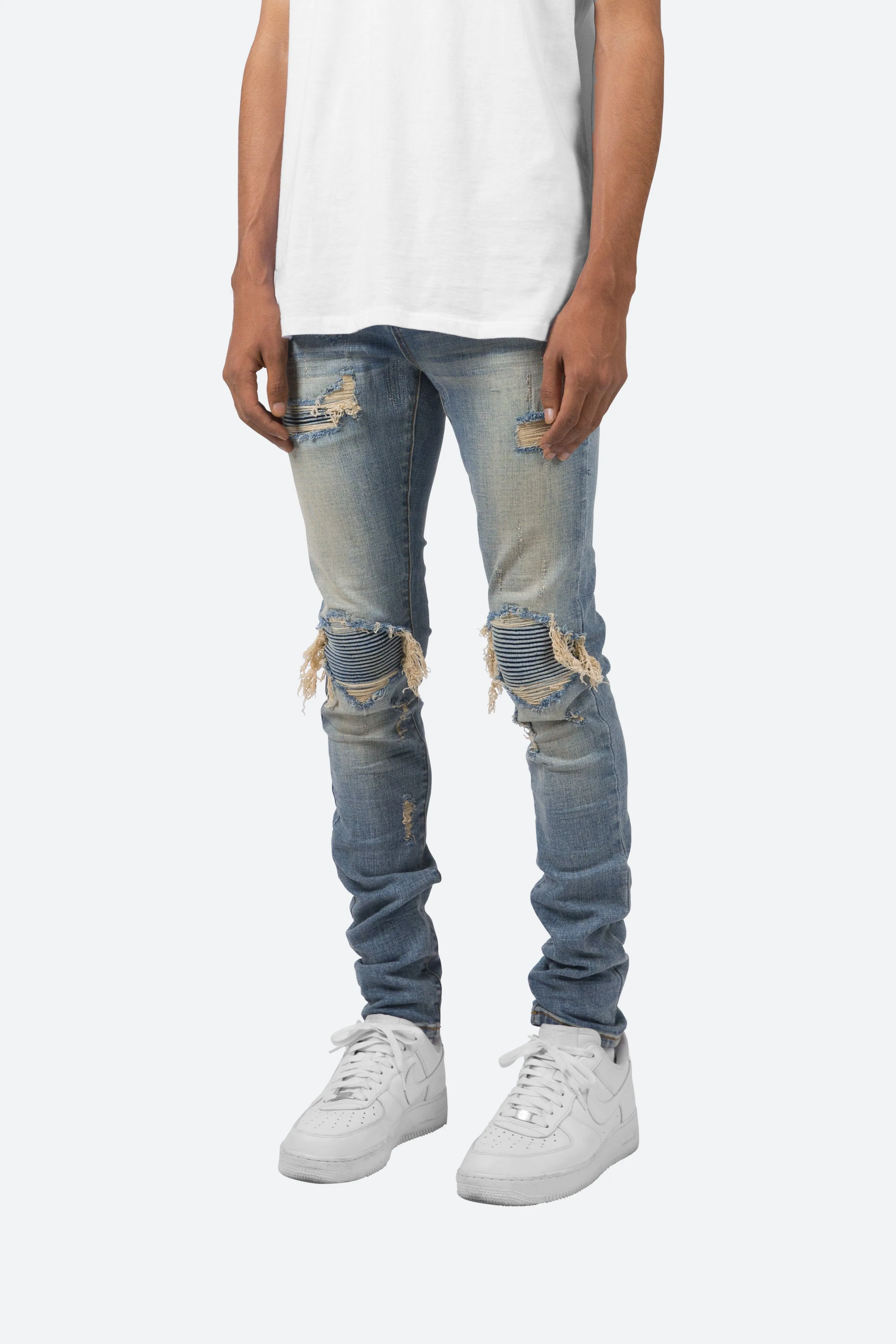 X162 Skinny Denim - Blue sold by MNML product image thumbnail 3