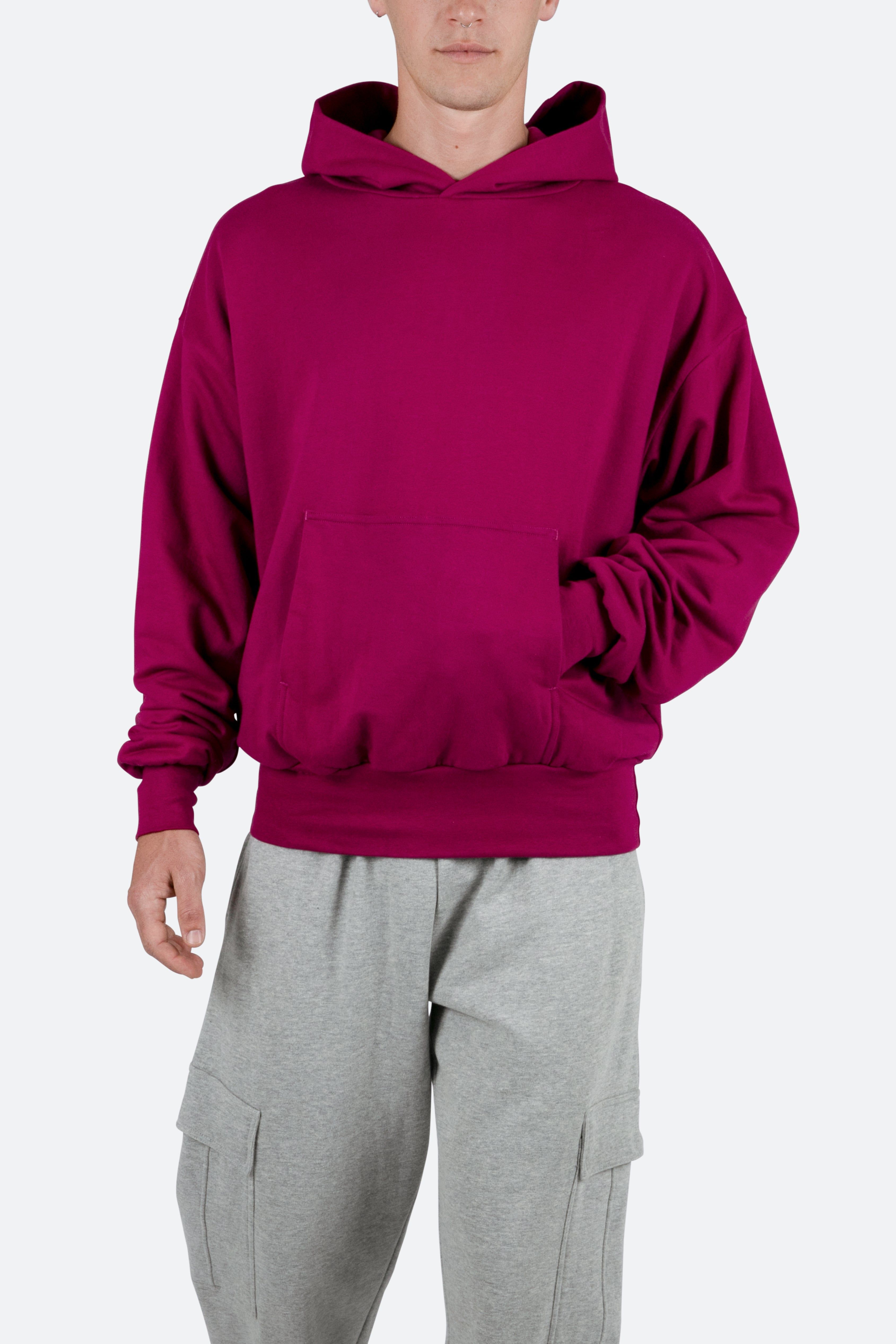 Double Layer Hoodie - Pink sold by MNML product image thumbnail 2