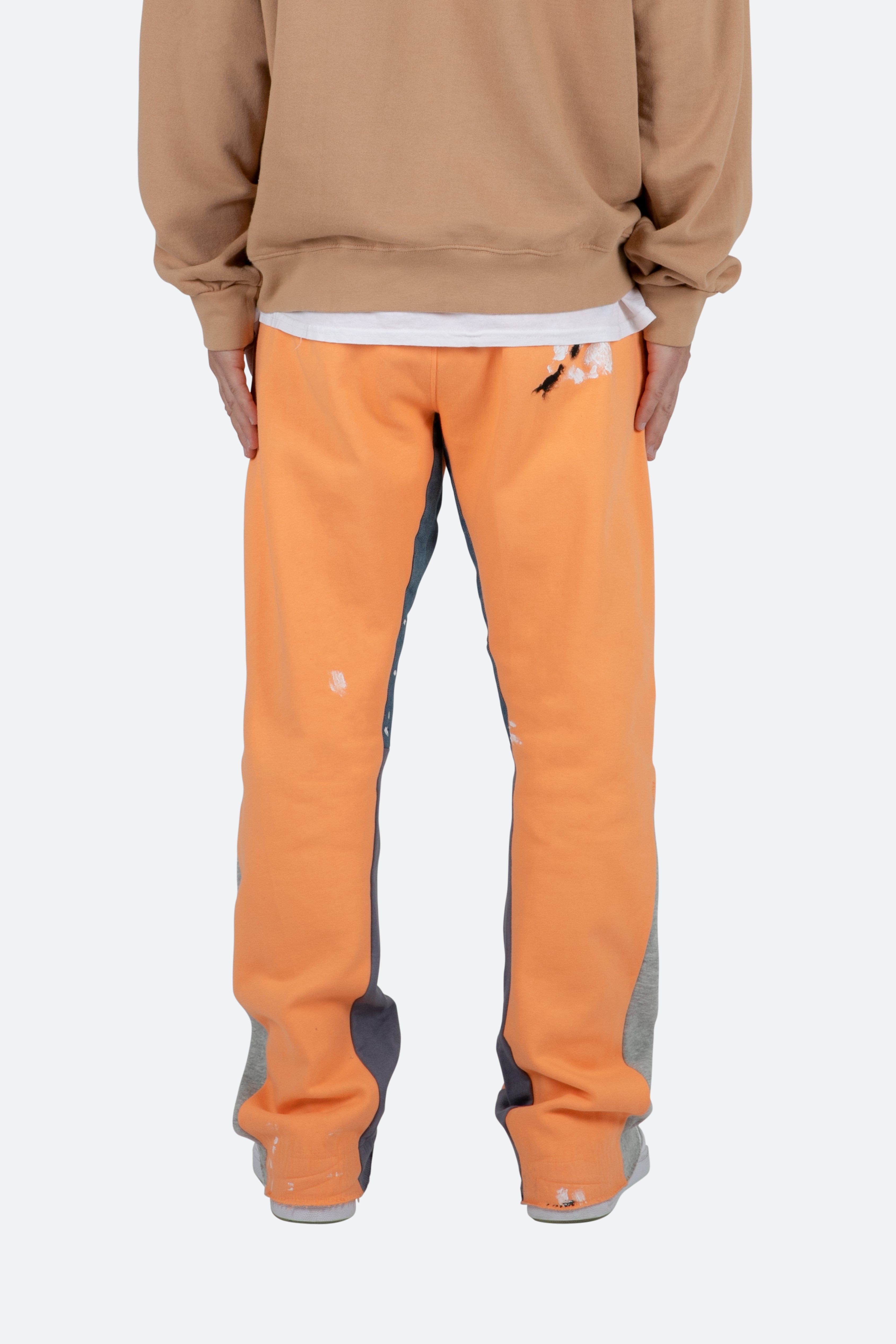 Contrast Bootcut II Sweatpants - Orange sold by MNML product image thumbnail 6