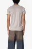 Sheer Knit Bias Cut Tee - Bone sold by MNML