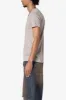 Sheer Knit Bias Cut Tee - Bone sold by MNML
