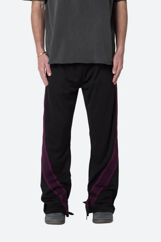 Bent Tape Track Pants - Black sold by MNML