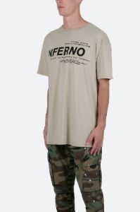Inferno Tee - Sand sold by MNML