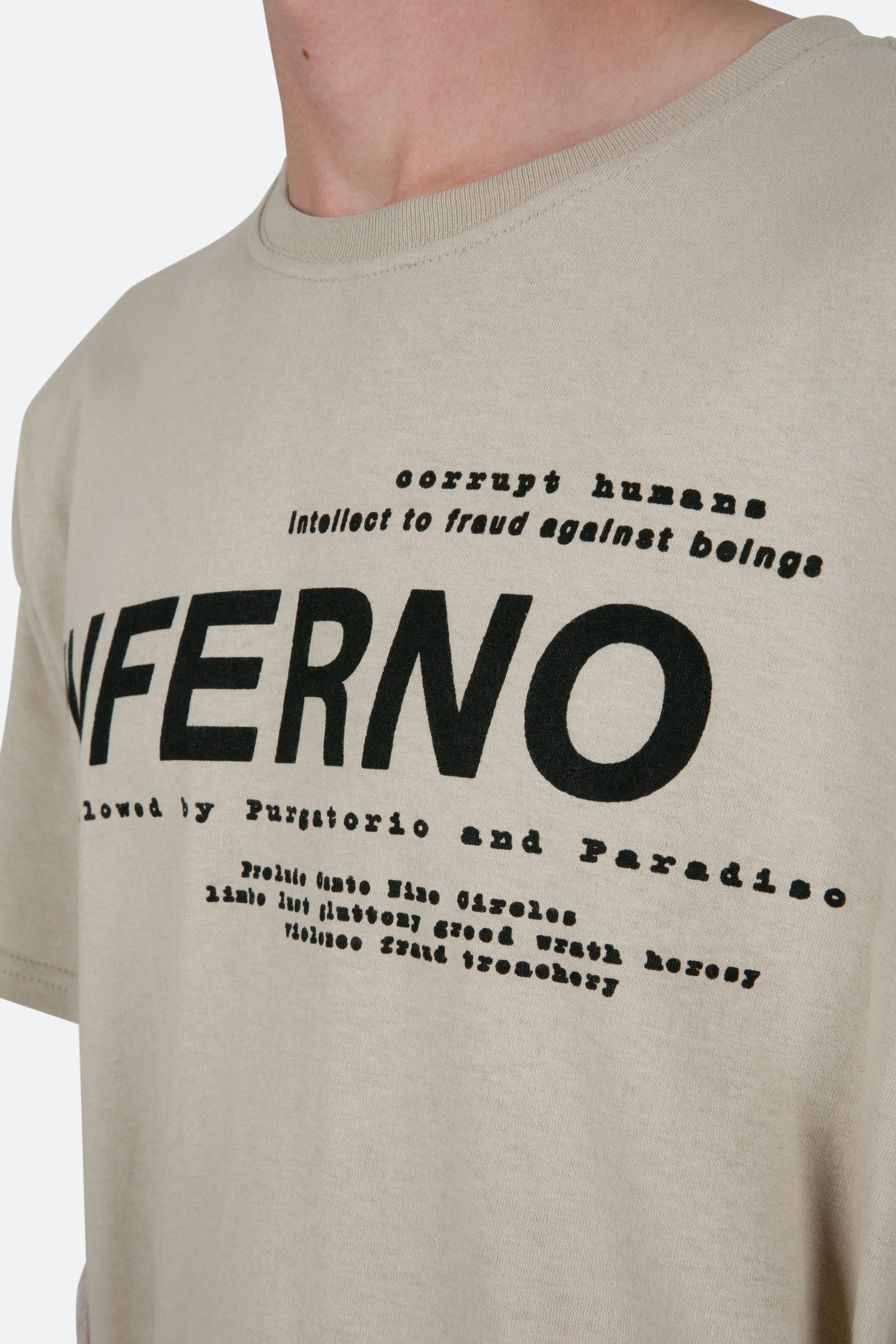 Inferno Tee - Sand sold by MNML product image thumbnail 7