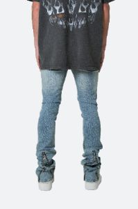 X491 Convertible Skinny Denim - Blue sold by MNML