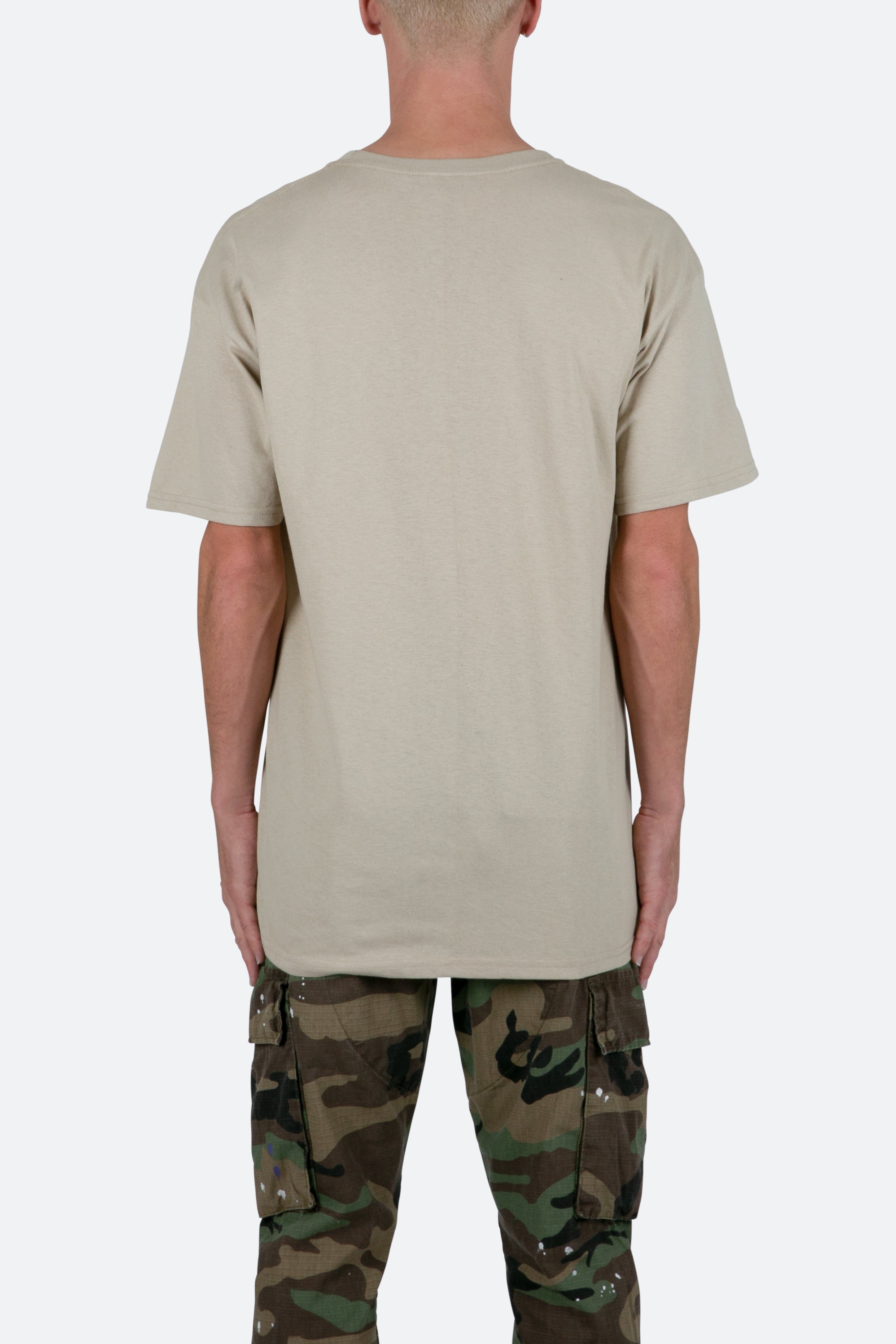 Inferno Tee - Sand sold by MNML product image thumbnail 5