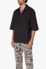 Lined Woven Nylon Shirt - Black sold by MNML