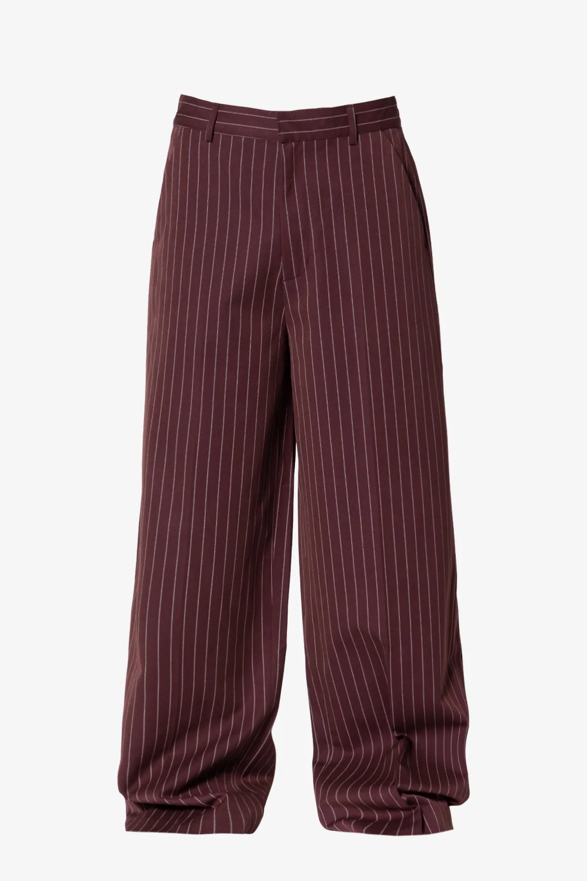 Wide Leg Trouser Pants - Red sold by MNML product image thumbnail 3