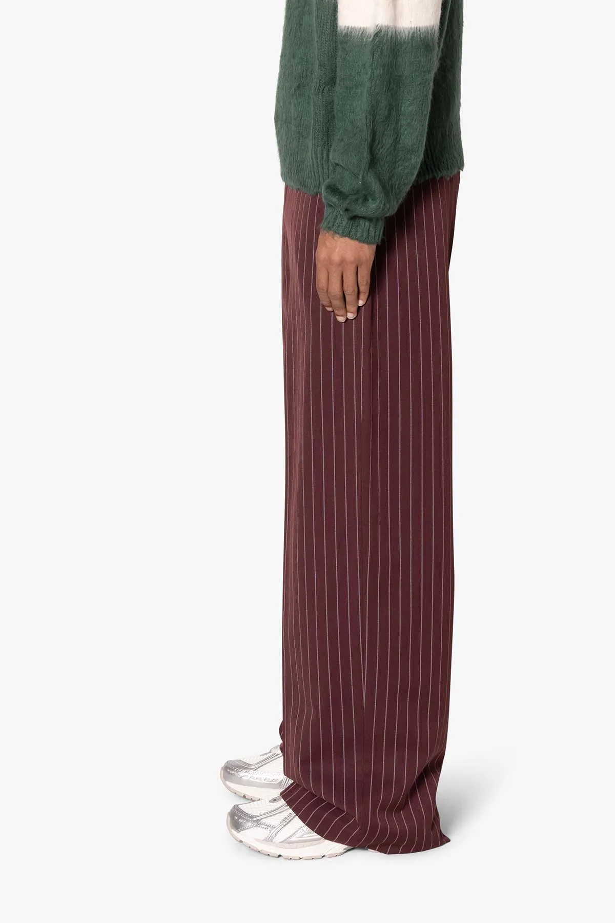 Wide Leg Trouser Pants - Red sold by MNML product image thumbnail 5