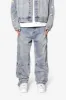 Ultra Baggy Moto Denim - Blue sold by MNML