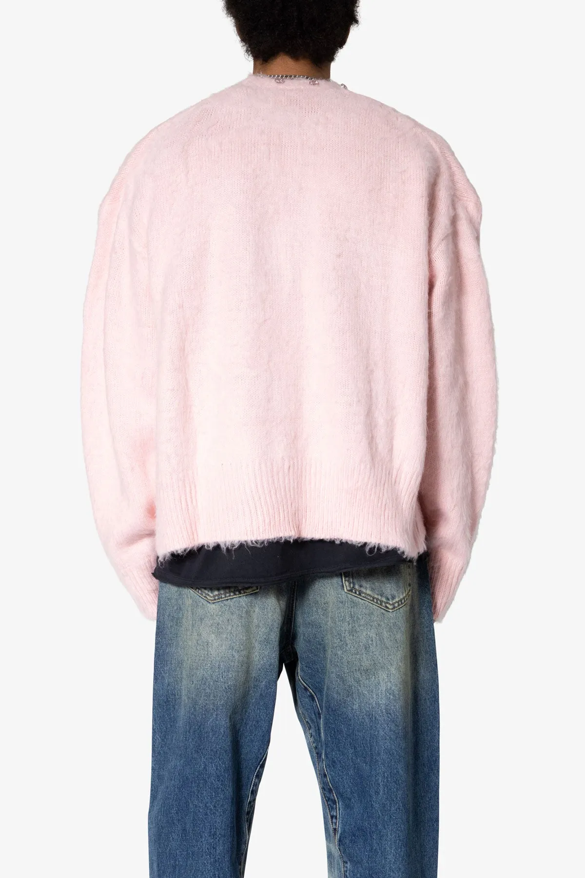 Sky Jeweled Cardigan Sweater - Pink sold by MNML product image thumbnail 5