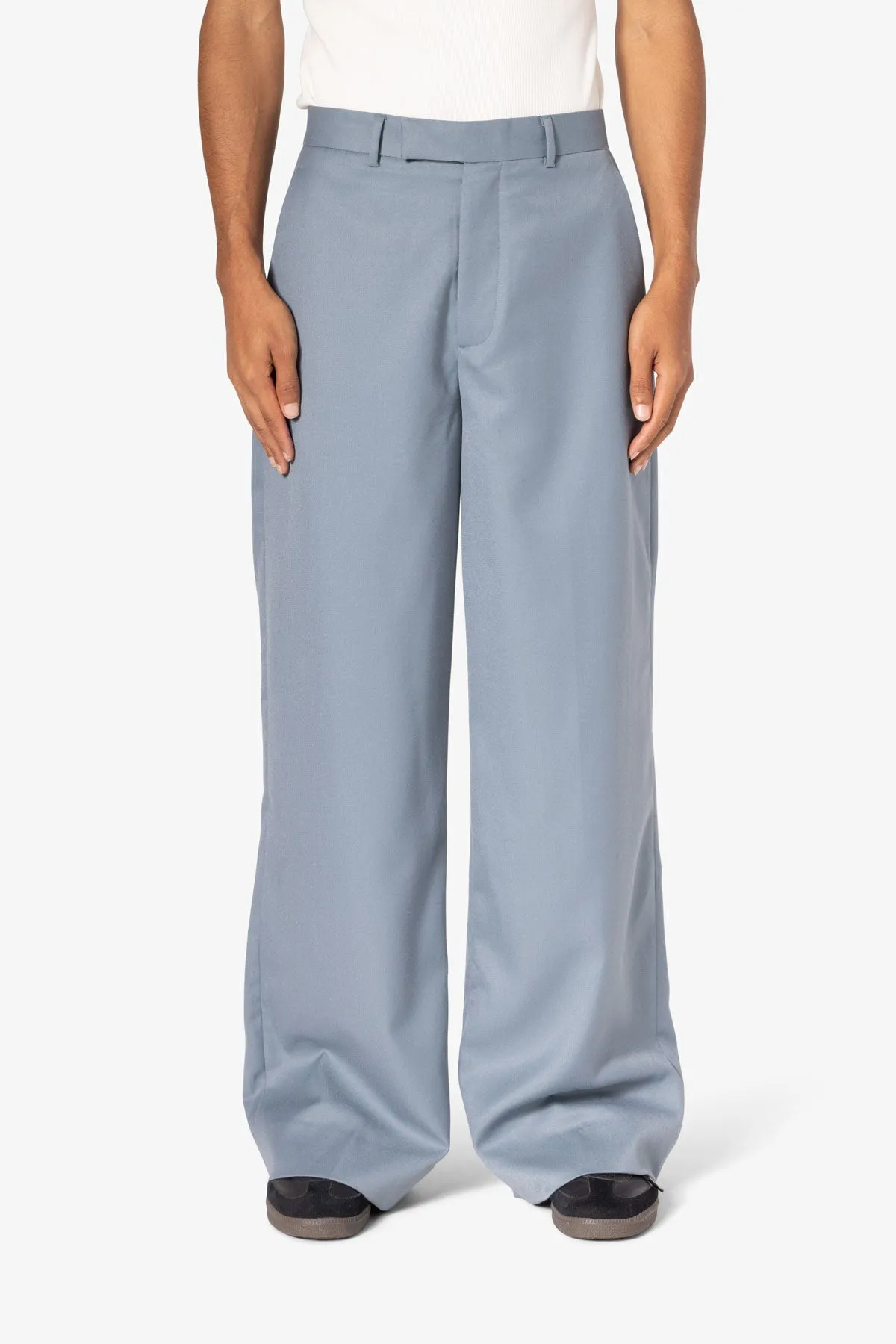 Baggy Suit Pants - Teal sold by MNML product image thumbnail 2