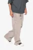 Snap Panel Coated Pants - Khaki sold by MNML