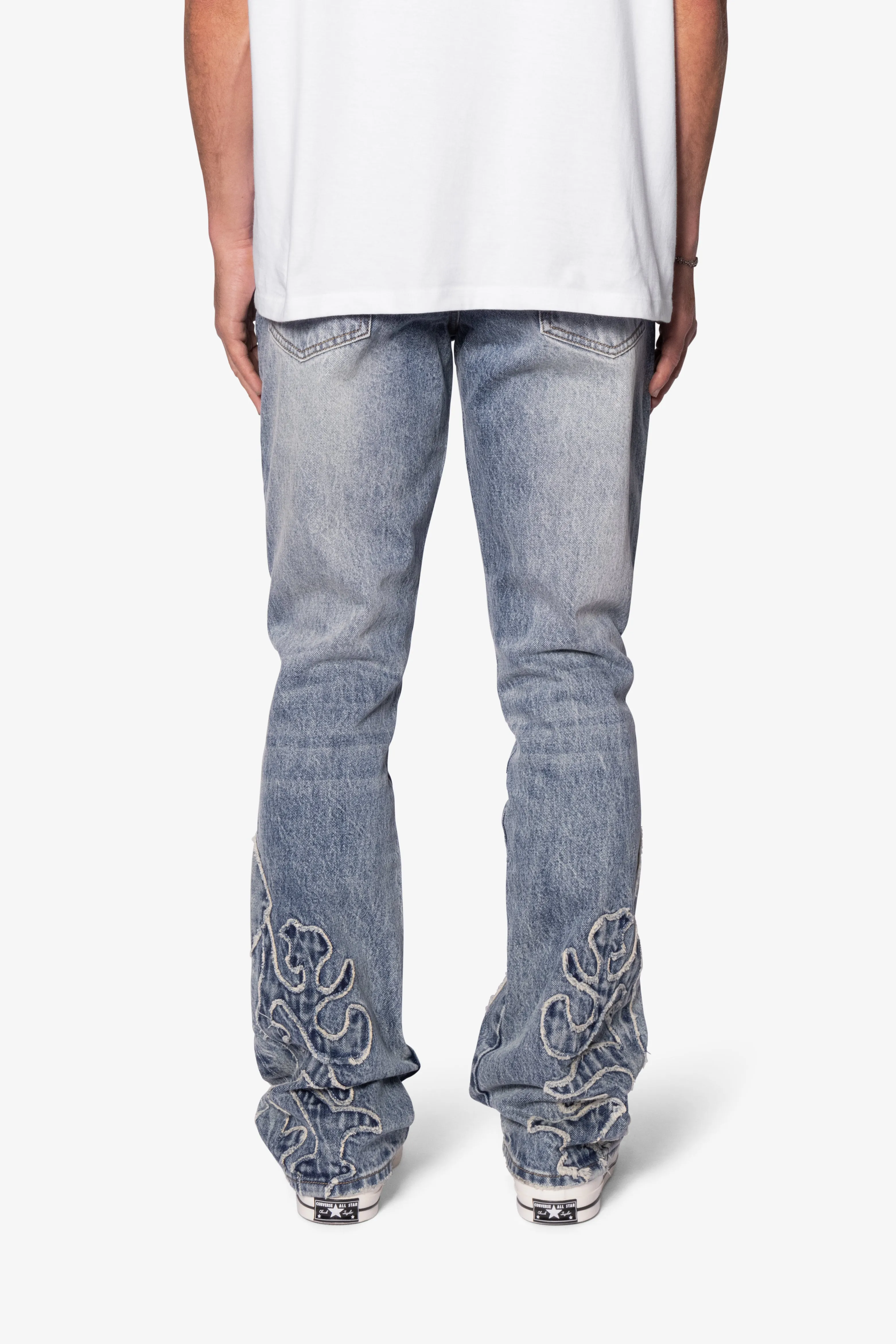 B689 Western Flare Denim - Blue sold by MNML product image thumbnail 5