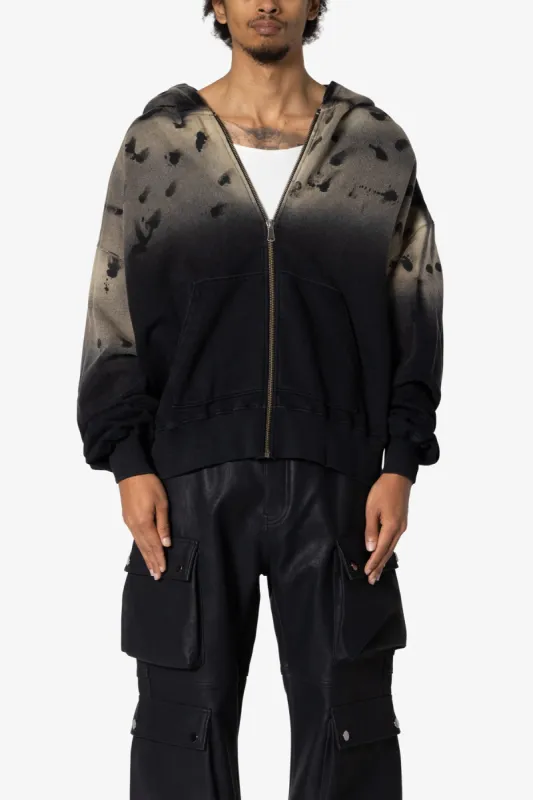 Destroyed Hoodie - Vintage Black sold by MNML