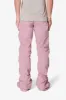 D519 Zipper Flare Denim - Pink sold by MNML