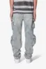 Wide Bellow Cargo Denim - Blue sold by MNML