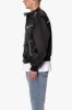 Turquoise Studded Snap Jacket - Black sold by MNML