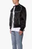 Turquoise Studded Snap Jacket - Black sold by MNML
