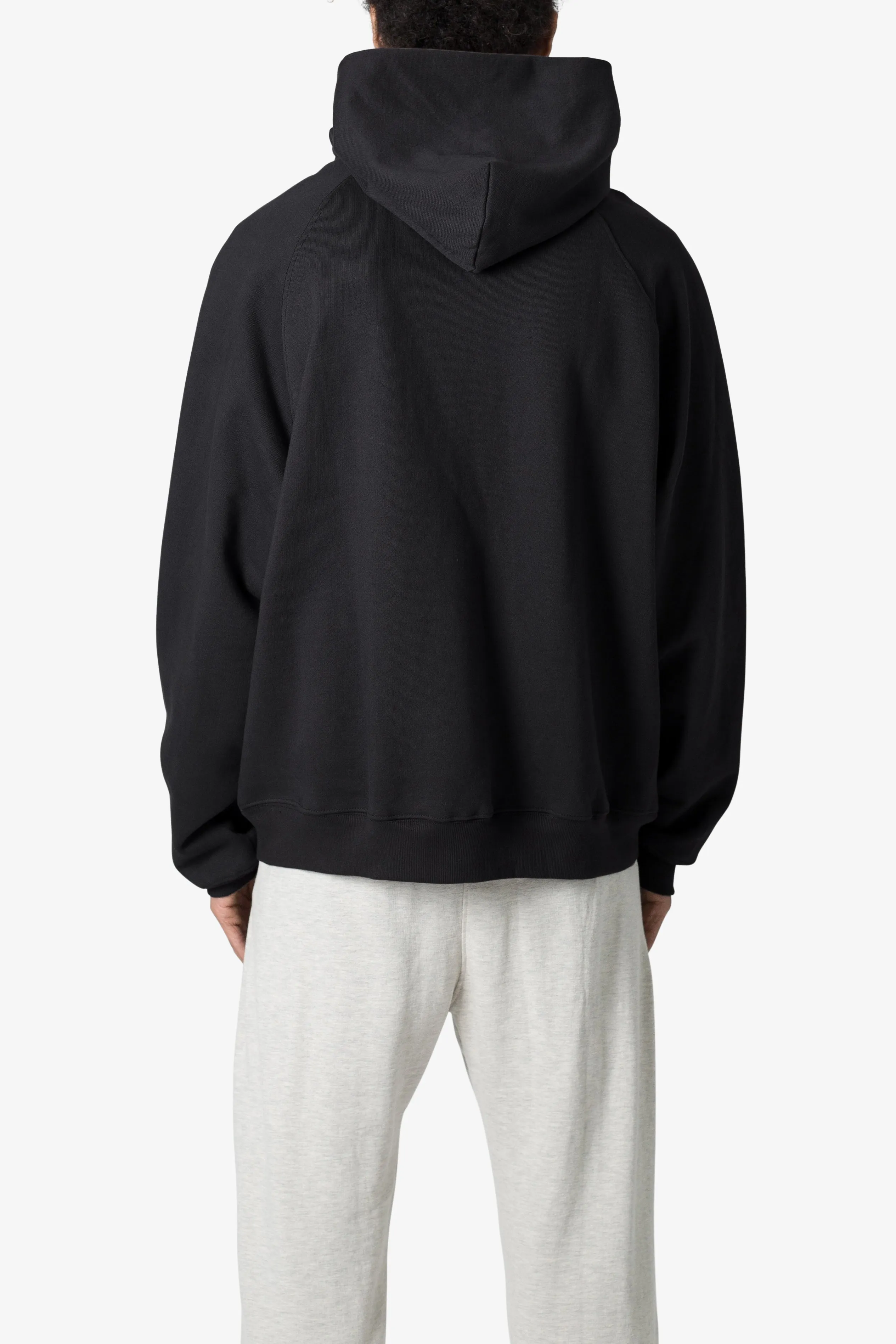 Heavy Every Day Hoodie - Black sold by MNML product image thumbnail 5