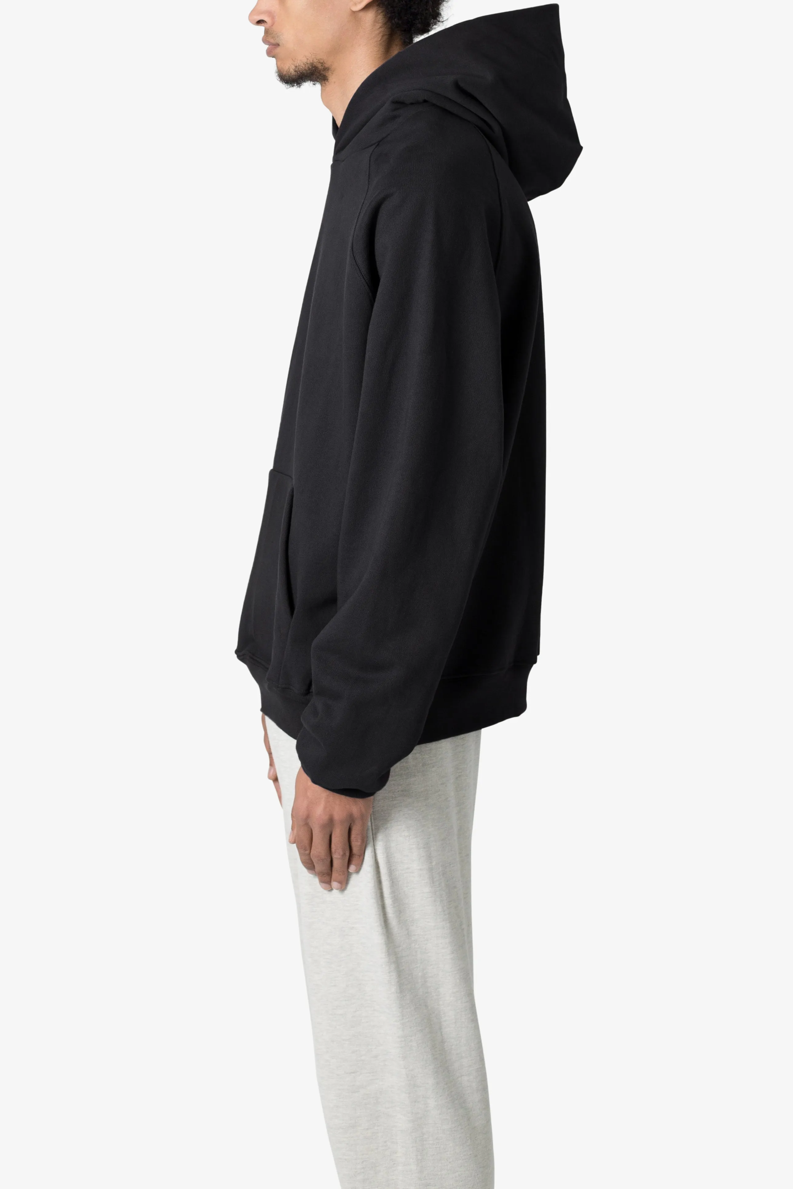 Heavy Every Day Hoodie - Black sold by MNML product image thumbnail 4