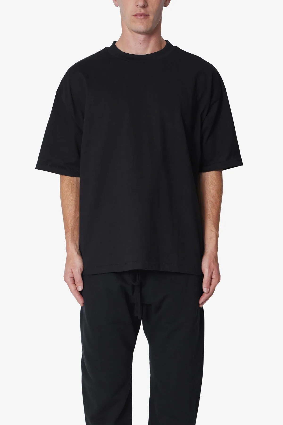 Heavy Every Day Boxy Tee - Black sold by MNML