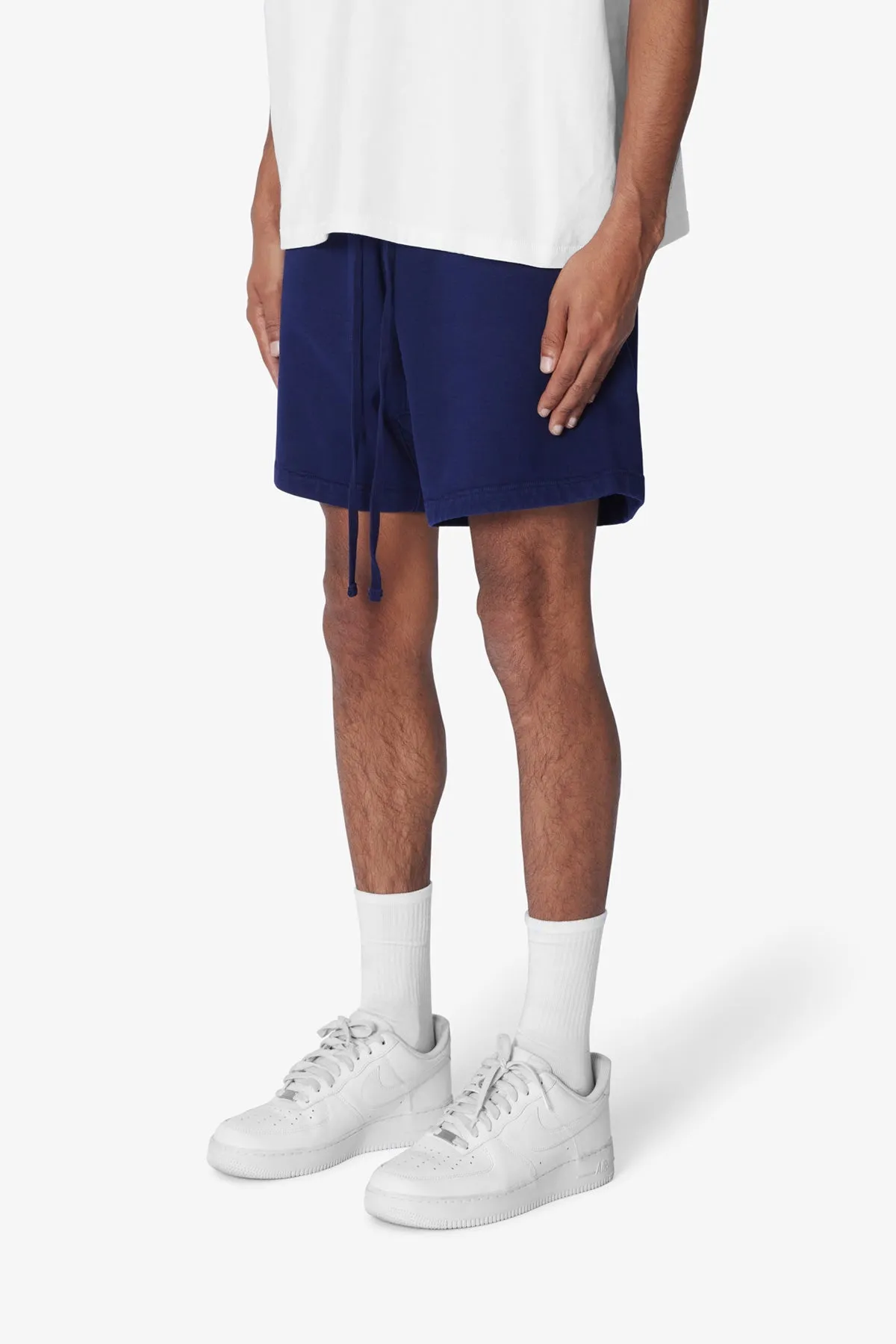 Heavy Every Day Sweatshorts - Navy sold by MNML product image thumbnail 3
