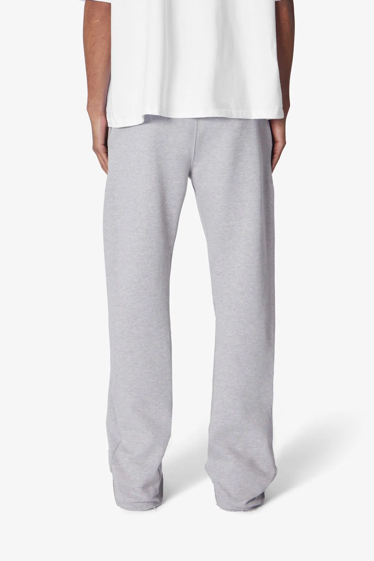 Heavy Every Day Bootcut Sweatpants - Marled Grey sold by MNML product image thumbnail 5