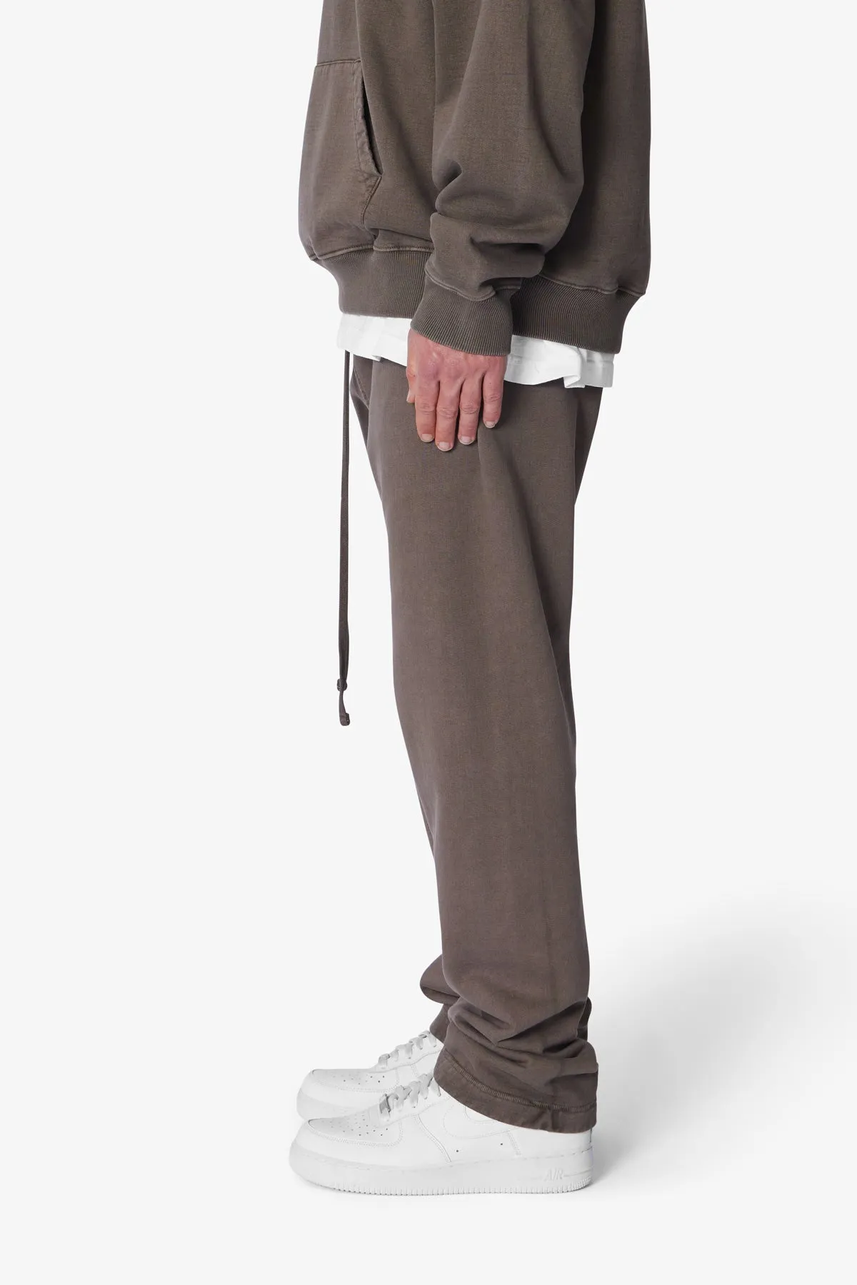 Heavy Relaxed Every Day Sweatpants - Muddy Grey sold by MNML product image thumbnail 4