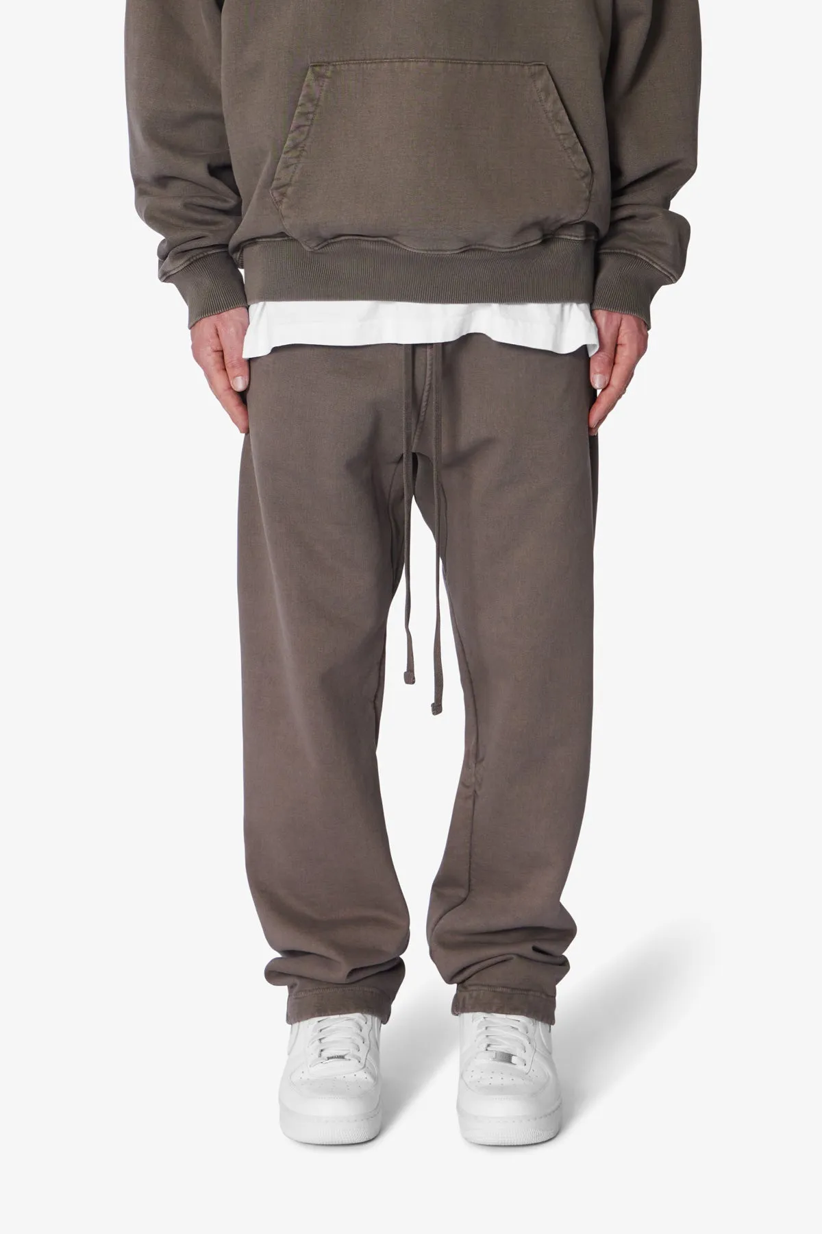 Heavy Relaxed Every Day Sweatpants - Muddy Grey sold by MNML