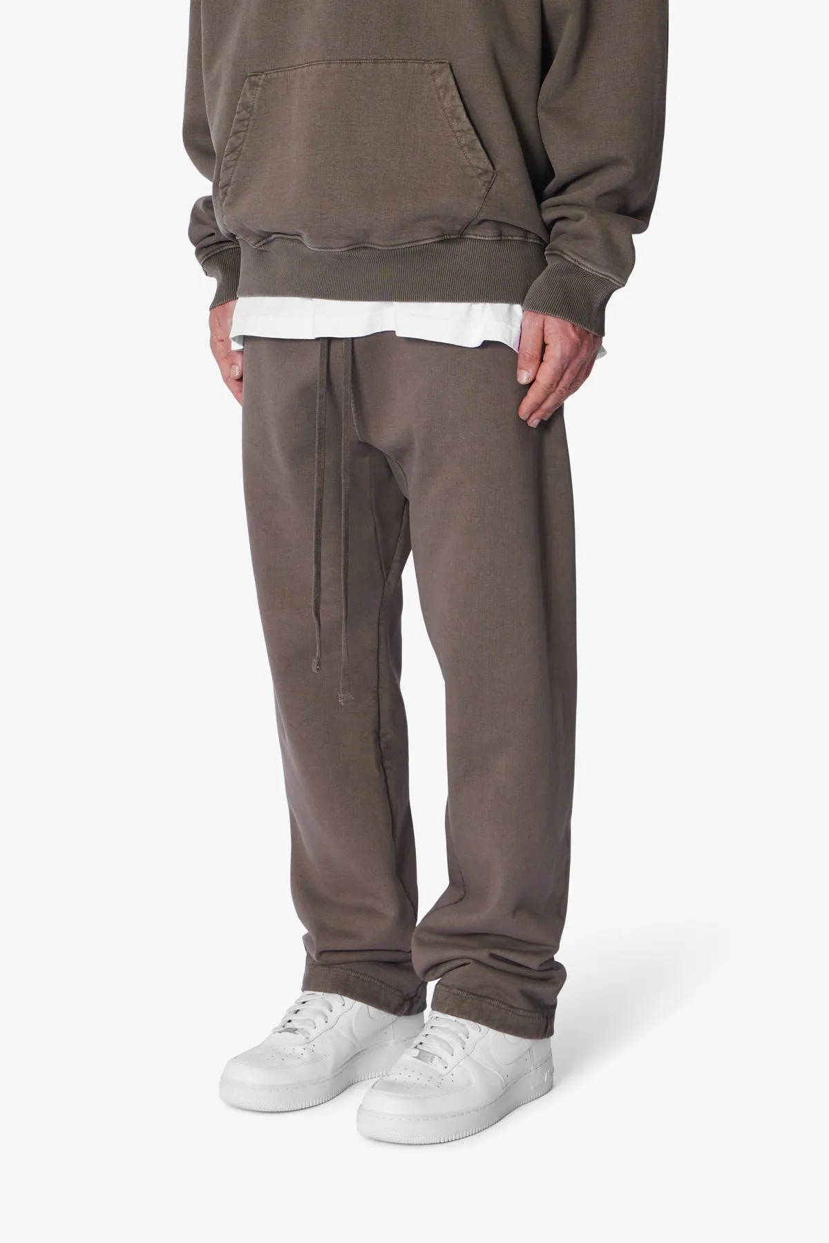 Heavy Relaxed Every Day Sweatpants - Muddy Grey sold by MNML product image thumbnail 3