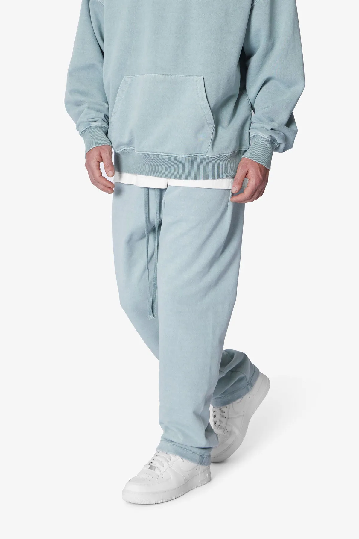 Heavy Relaxed Every Day Sweatpants - Slate sold by MNML product image thumbnail 3
