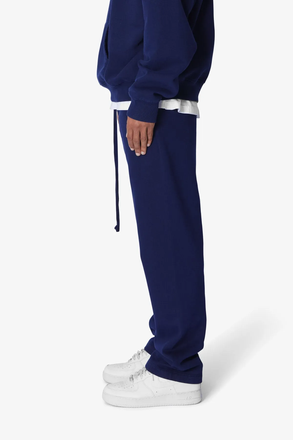 Heavy Relaxed Every Day Sweatpants - Navy sold by MNML product image thumbnail 4
