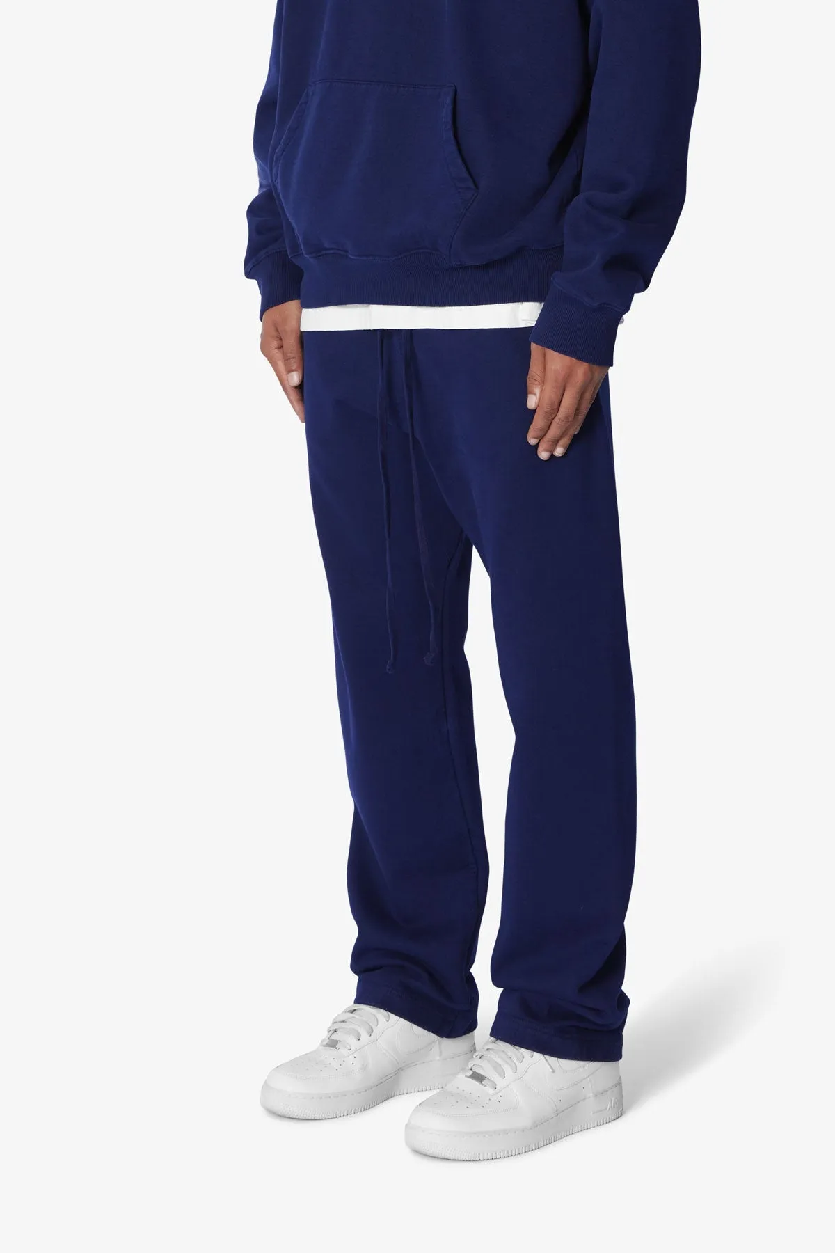 Heavy Relaxed Every Day Sweatpants - Navy sold by MNML product image thumbnail 3