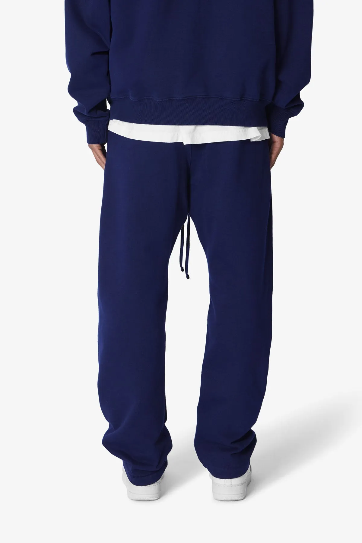 Heavy Relaxed Every Day Sweatpants - Navy sold by MNML product image thumbnail 5