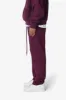 Heavy Relaxed Every Day Sweatpants - Burgundy sold by MNML