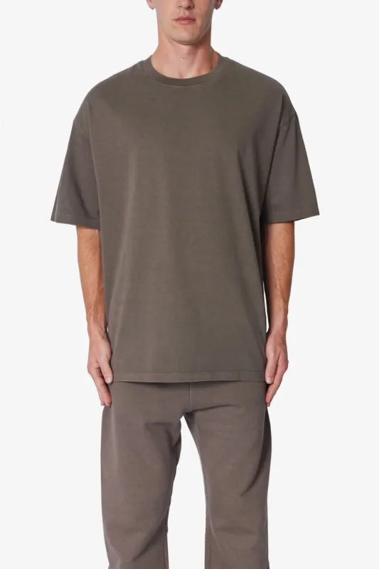 Heavy Every Day Tee - Muddy Grey sold by MNML