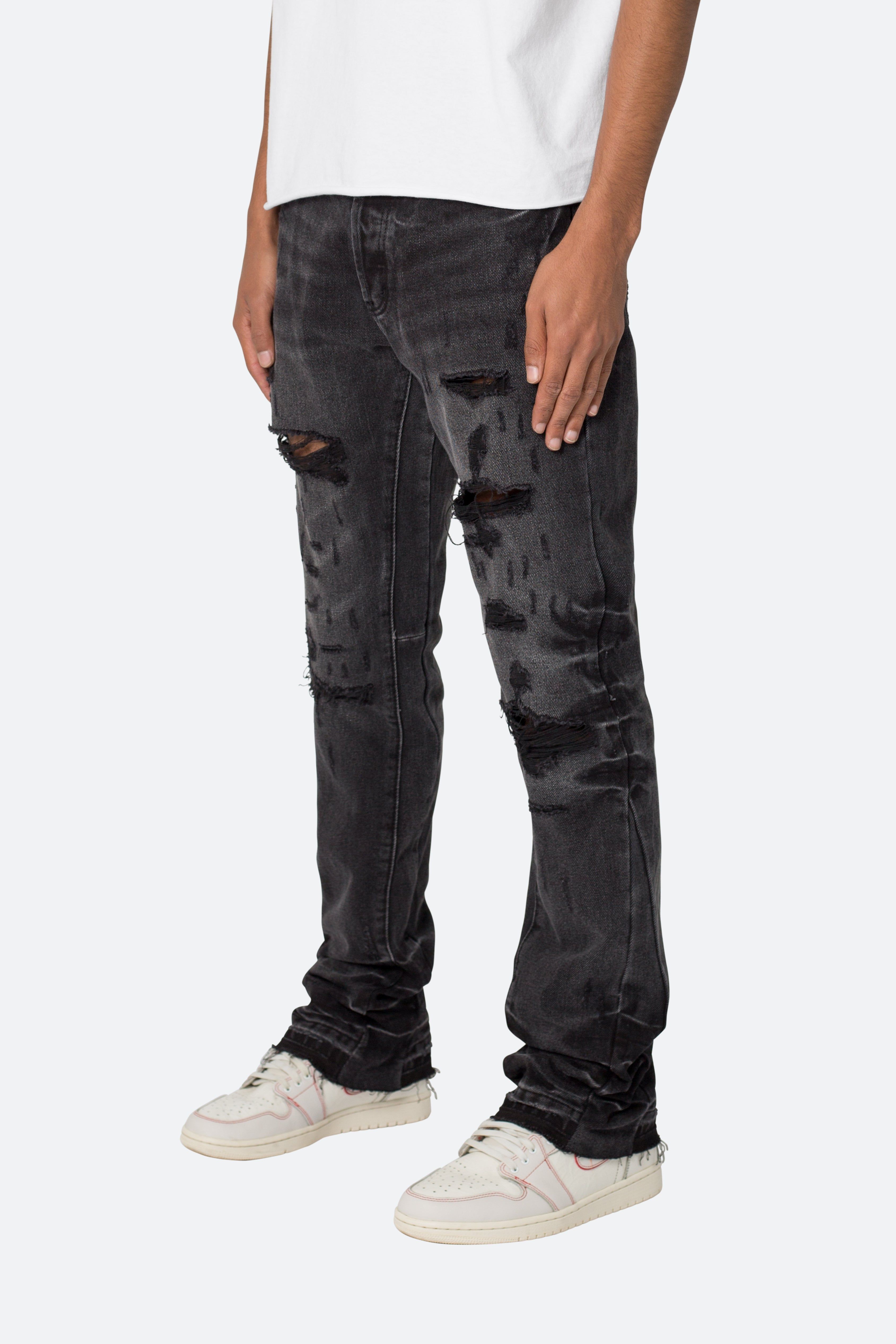 B568 Flare Denim - Vintage Black sold by MNML product image thumbnail 4