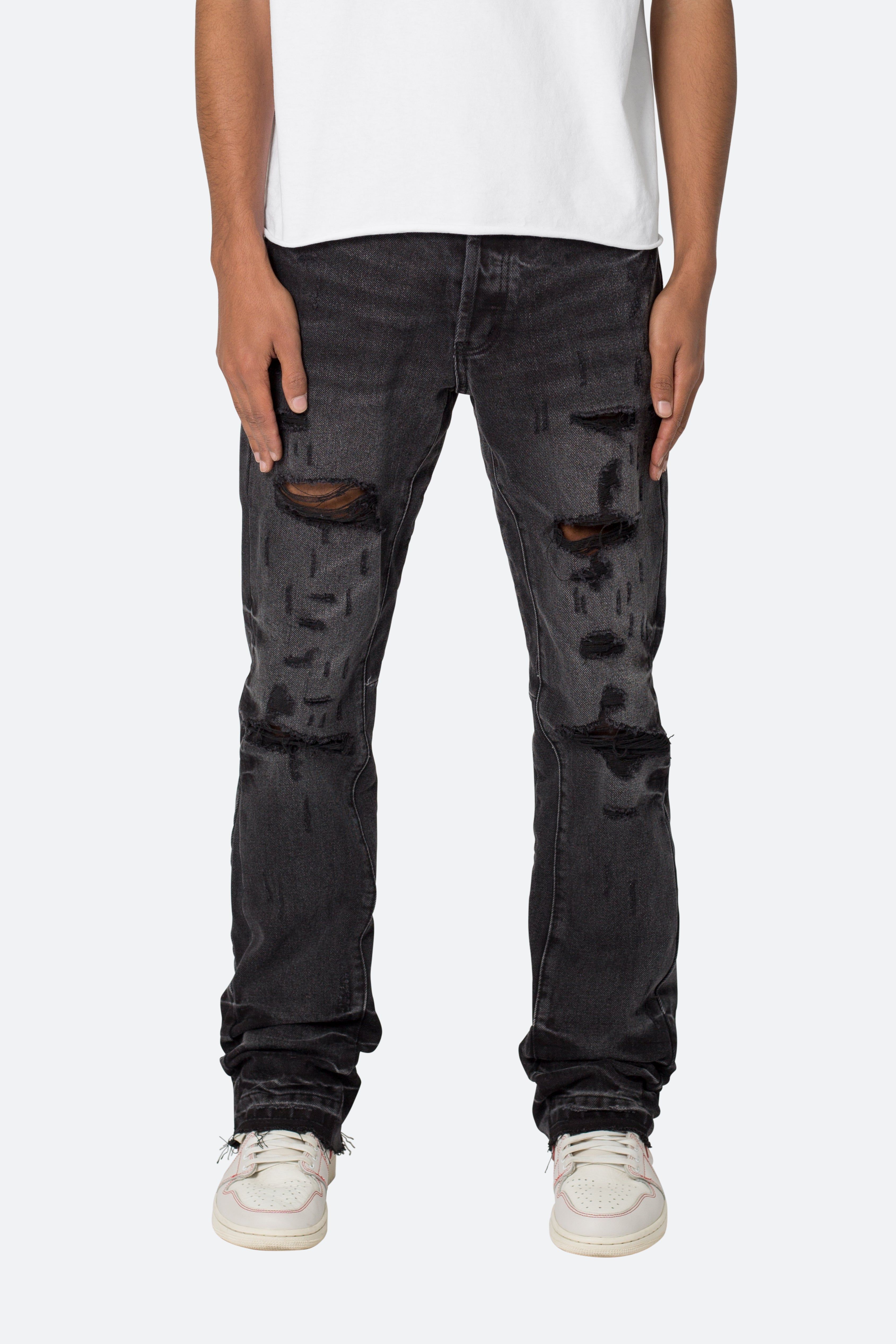 B568 Flare Denim - Vintage Black sold by MNML