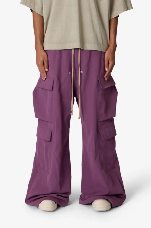 Rave Double Cargo Pants - Mauve sold by MNML