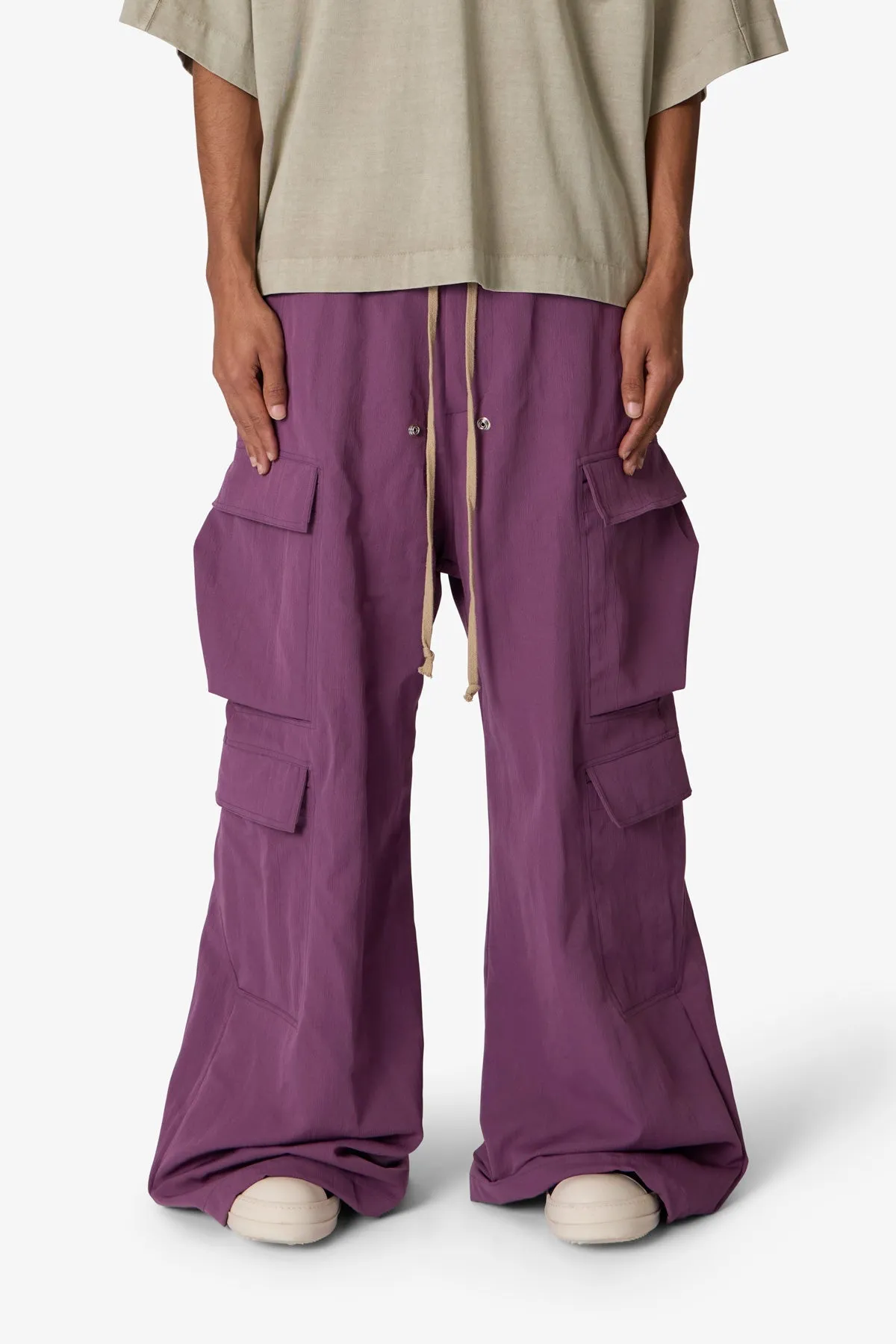 Rave Double Cargo Pants - Mauve sold by MNML product image thumbnail 2
