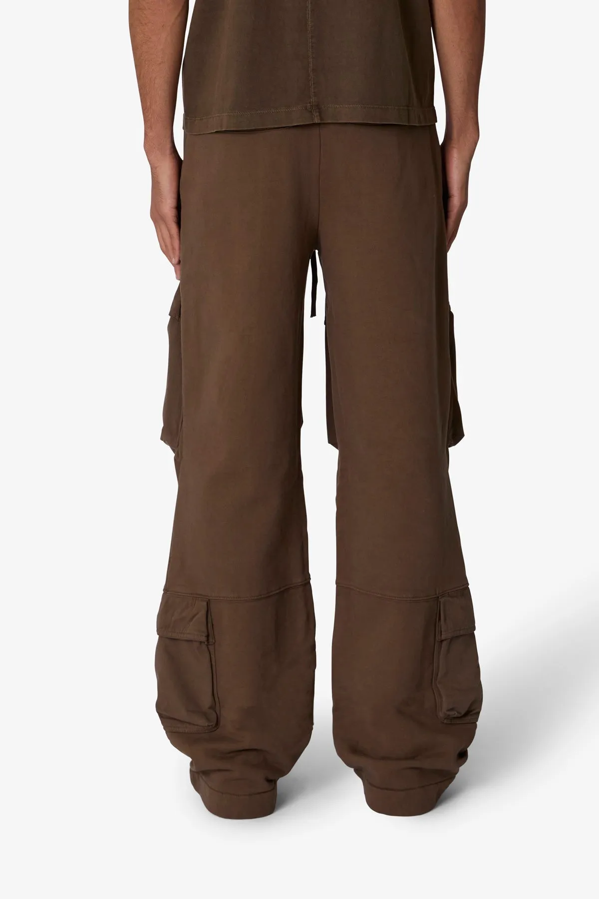Front Cargo Sweatpants - Olive sold by MNML product image thumbnail 5
