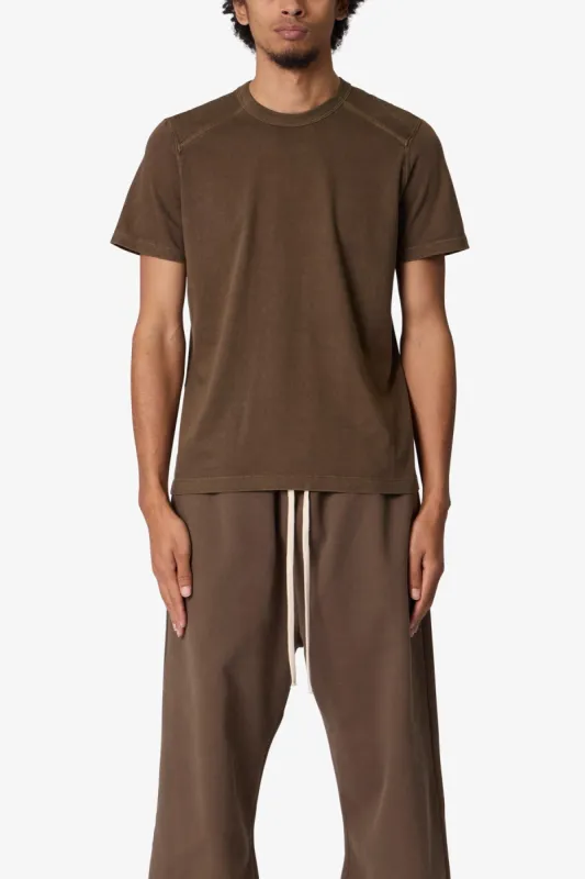 Tight Cropped Tee - Olive sold by MNML