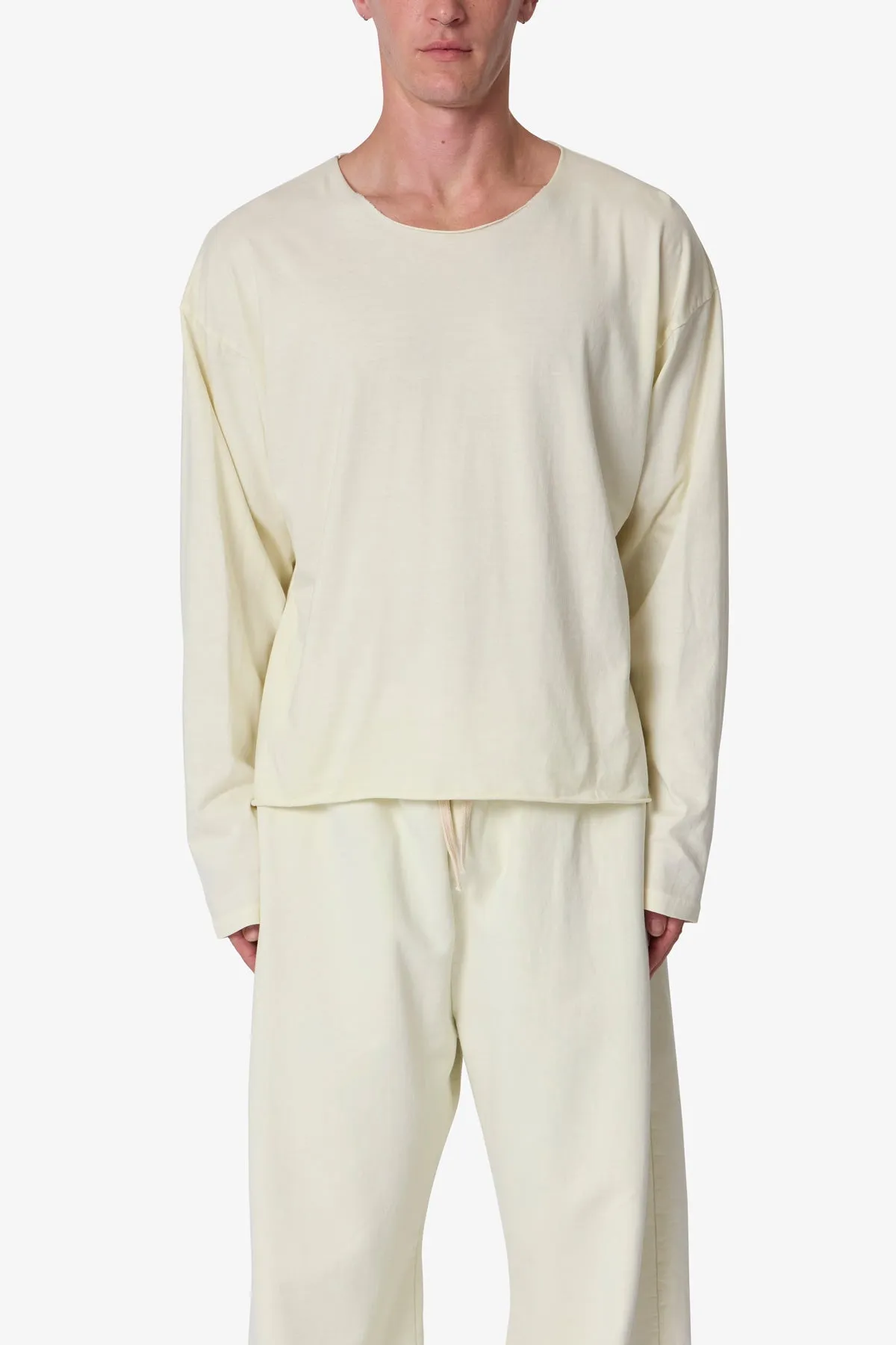 Long Sleeve Tee - Off White sold by MNML