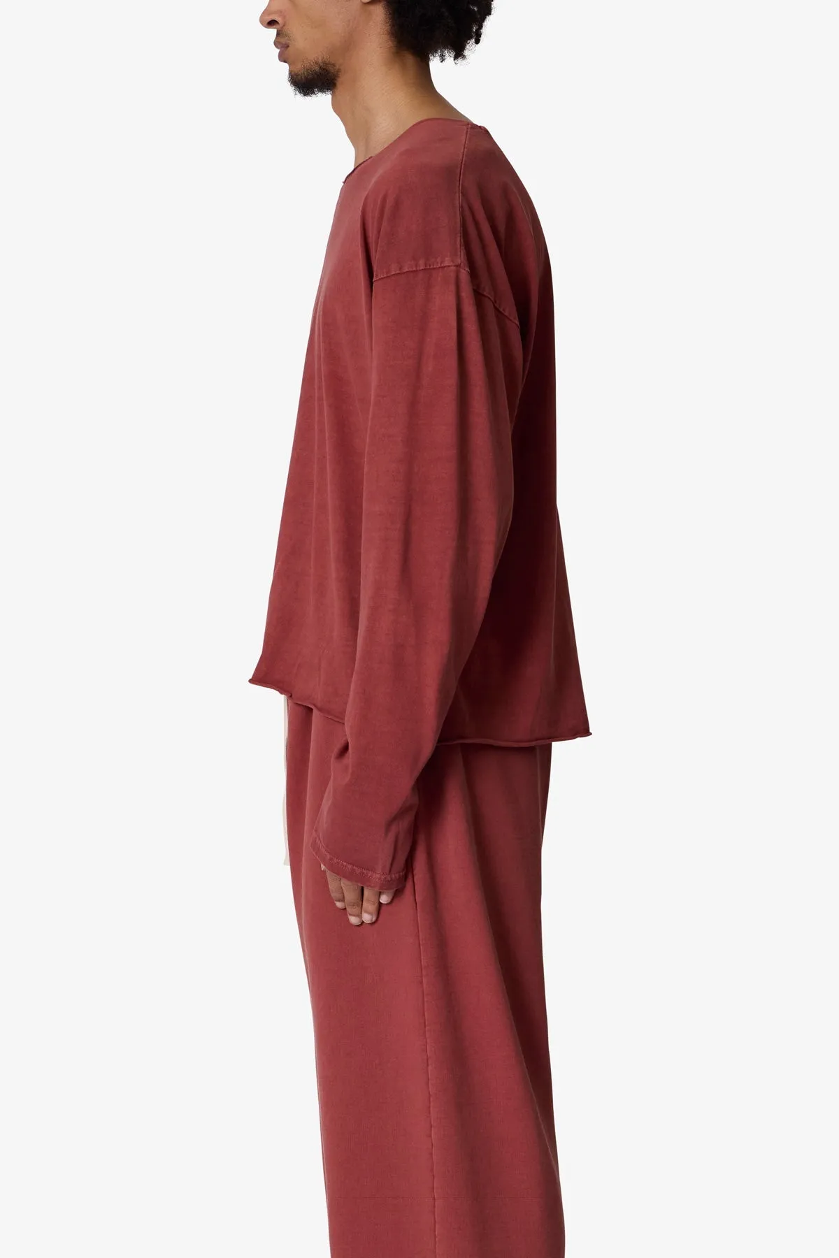 Long Sleeve Tee - Rust sold by MNML product image thumbnail 4