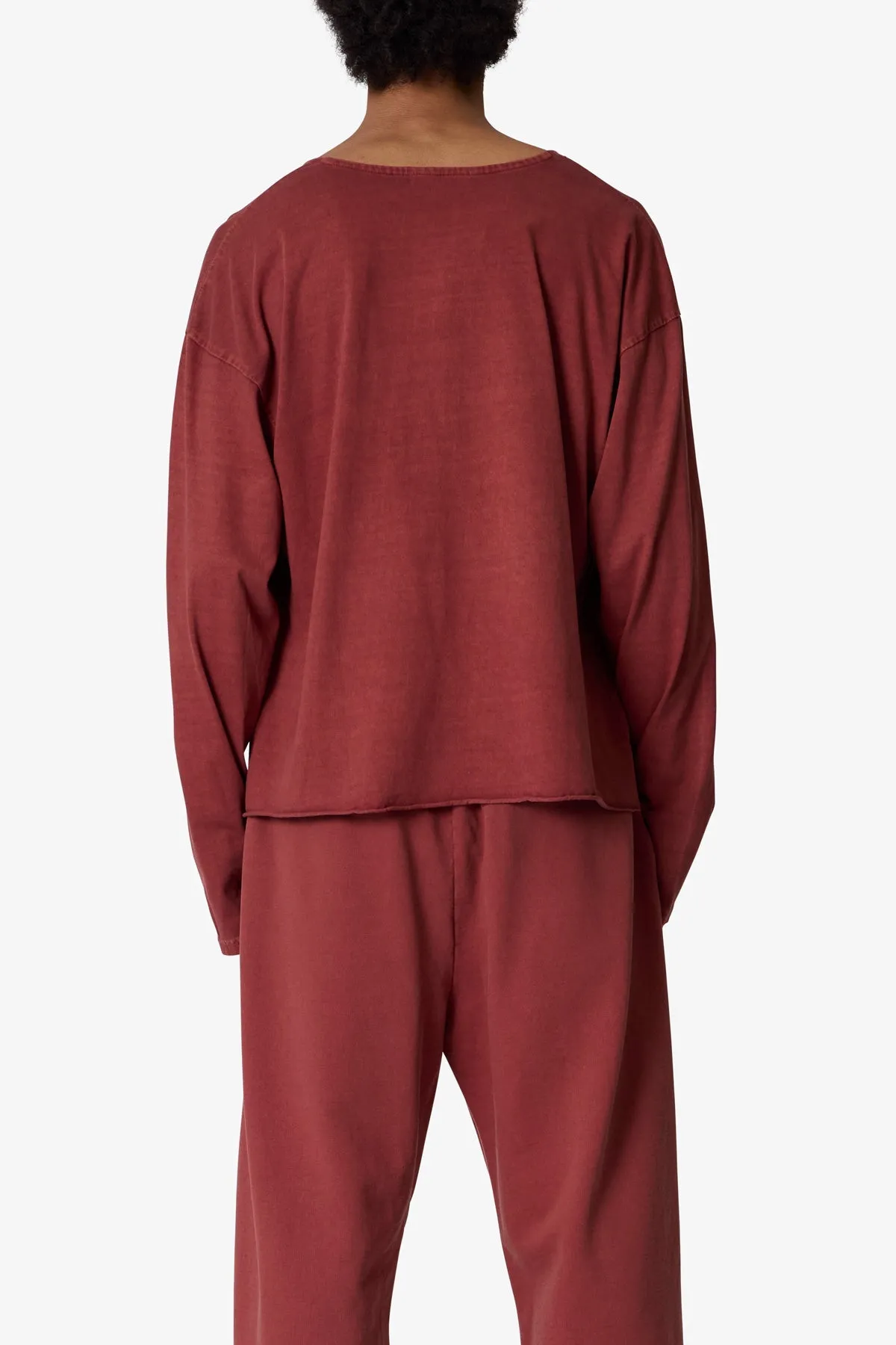 Long Sleeve Tee - Rust sold by MNML product image thumbnail 5