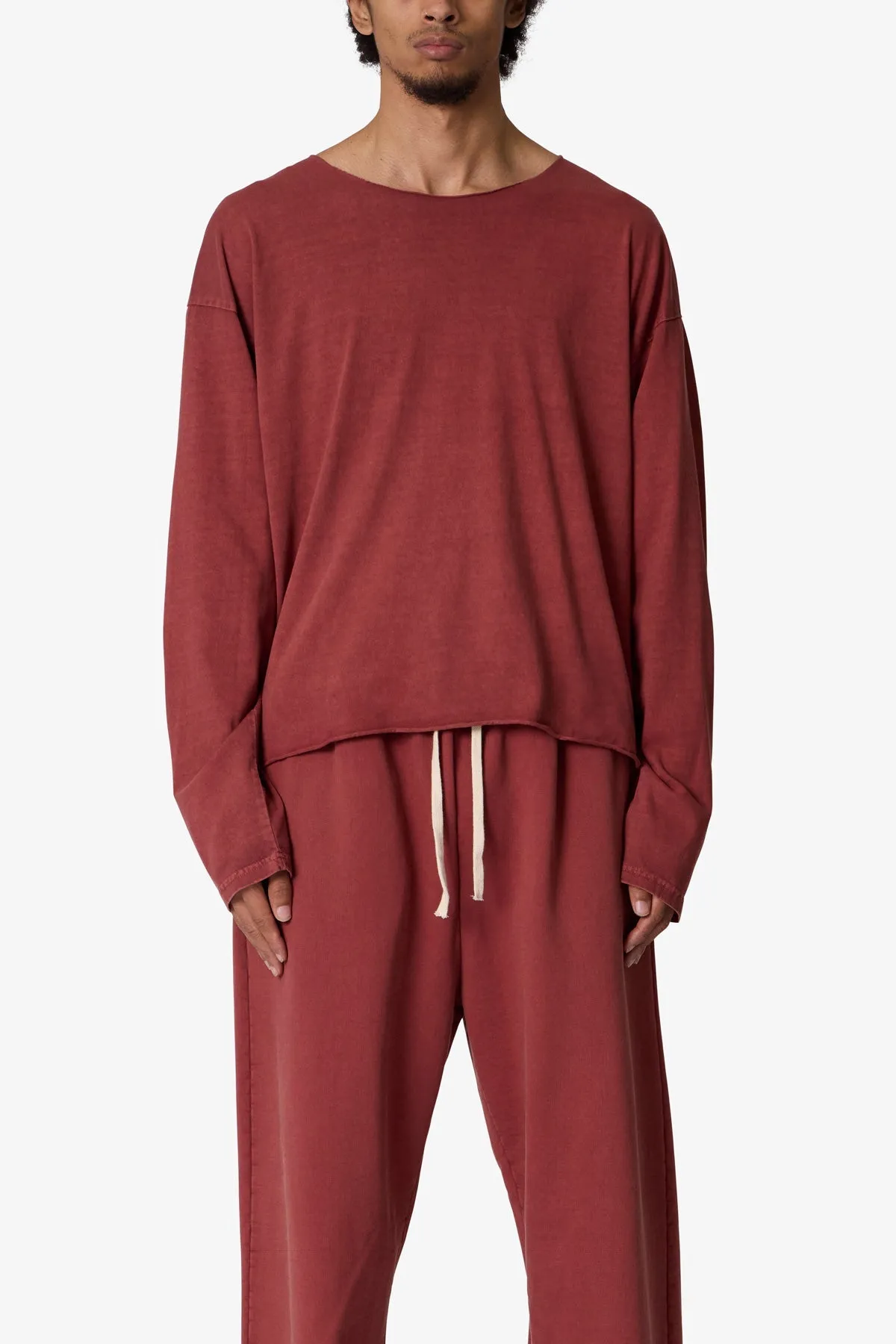Long Sleeve Tee - Rust sold by MNML product image thumbnail 2