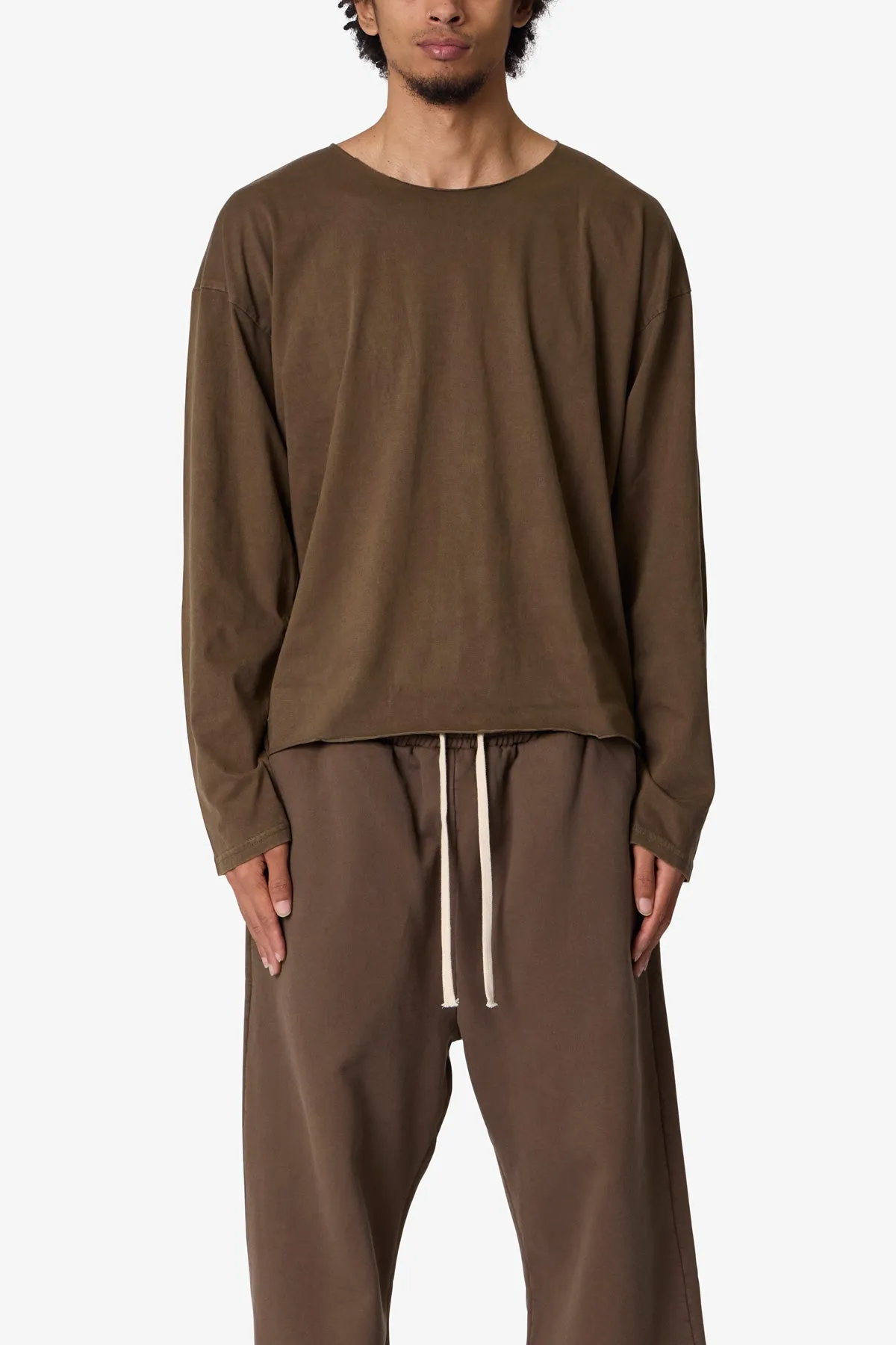 Long Sleeve Tee - Olive sold by MNML